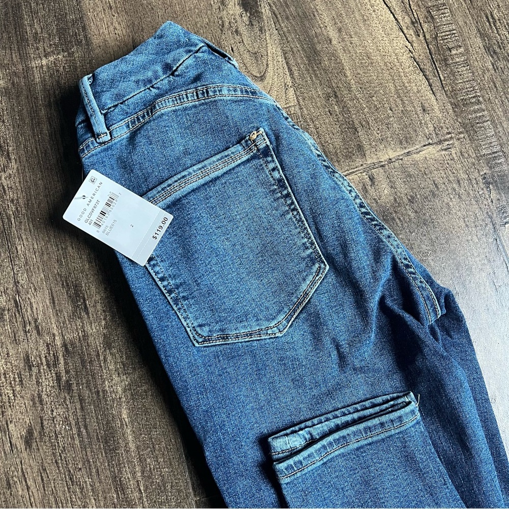 Good American Good Legs Skinny jeans NWT size 2/26